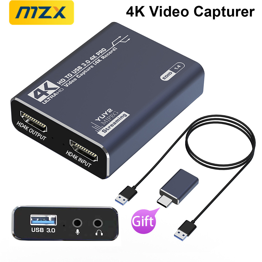 Gaming Console With Phone - MZX 4K Video Capture Card Board