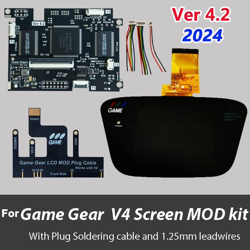 Gaming Console Display - New V4.2 LCD Screen Full Fit