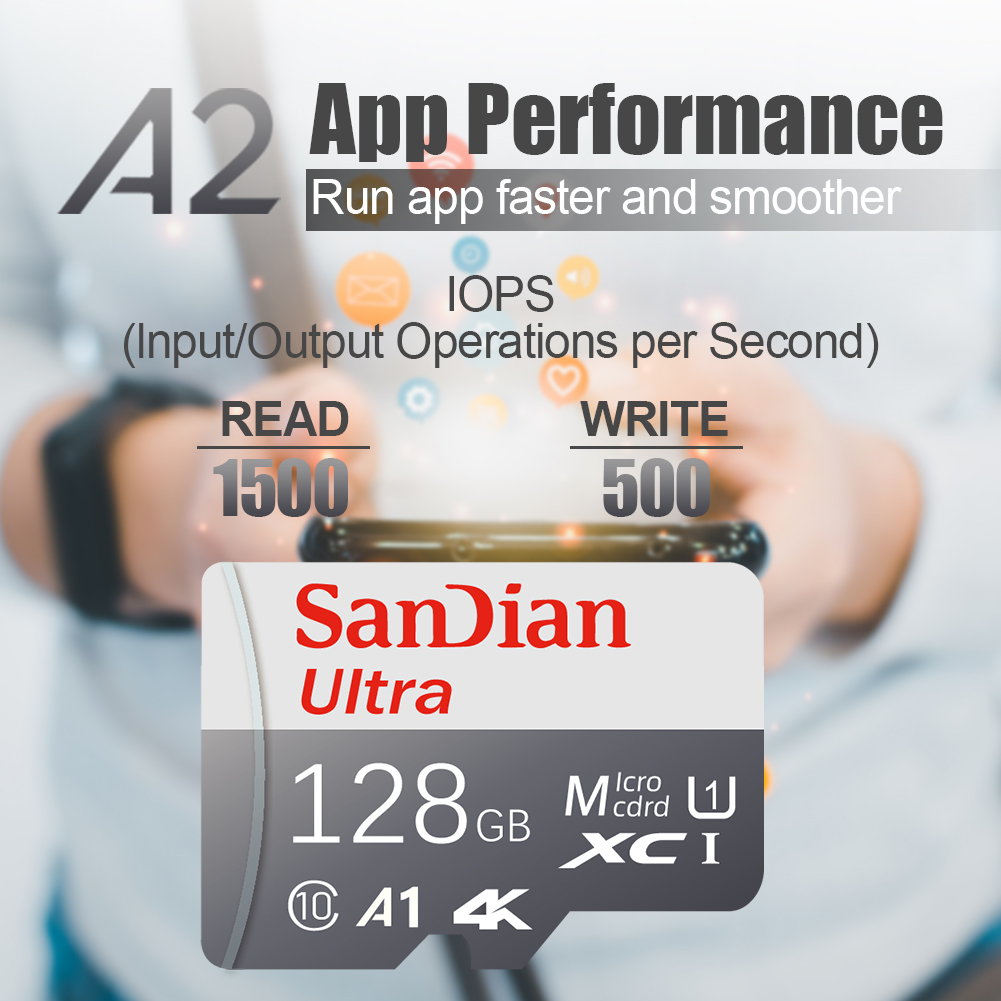 High-Speed SD Card 128GB 256GB - Gaming Console In Car recension och pris