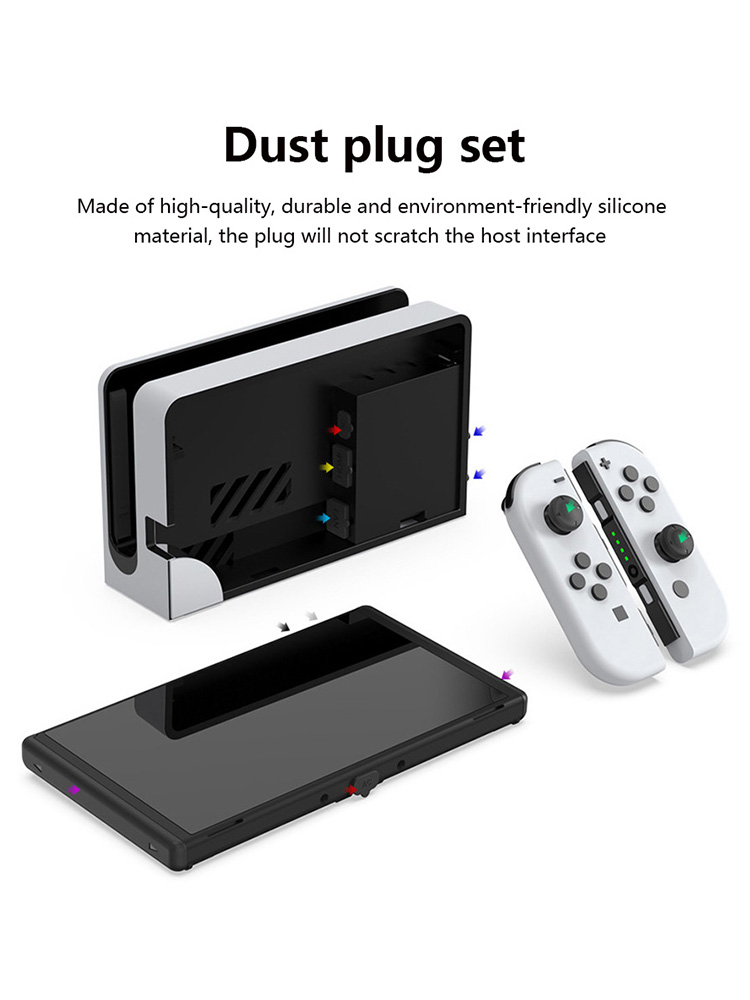 14 PCS/Set Dust Plug Silicone  - Gaming Console Kit recension och pris