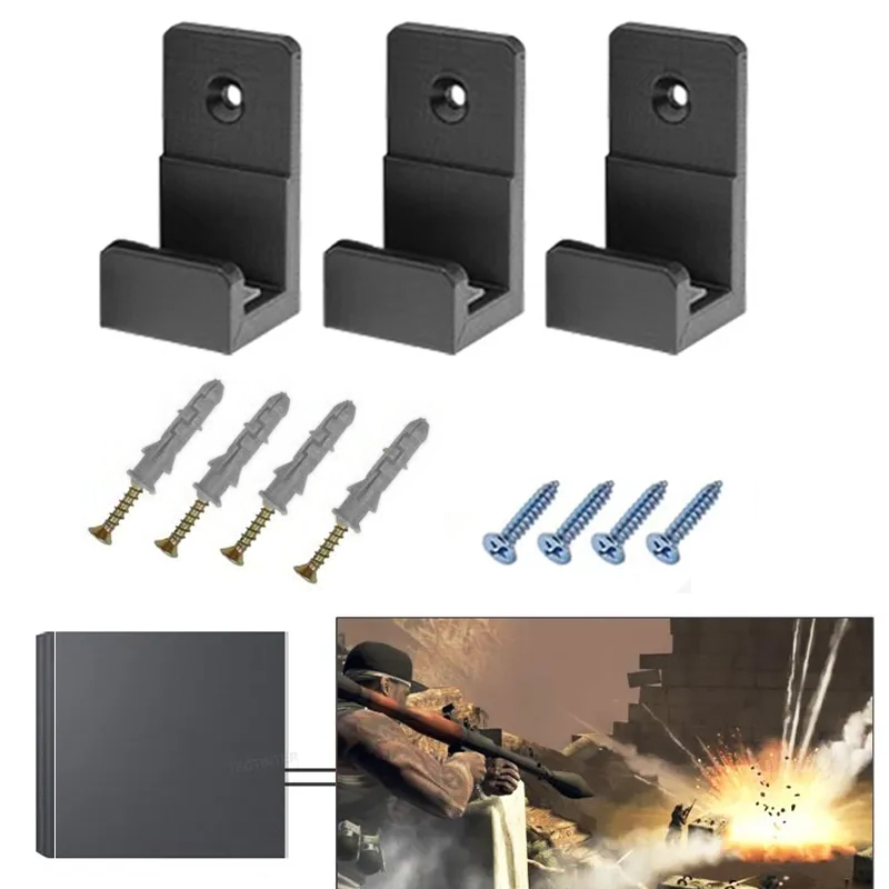 Wall Mount Holder For PS4 Cons - Gaming Console With Phone recension och pris