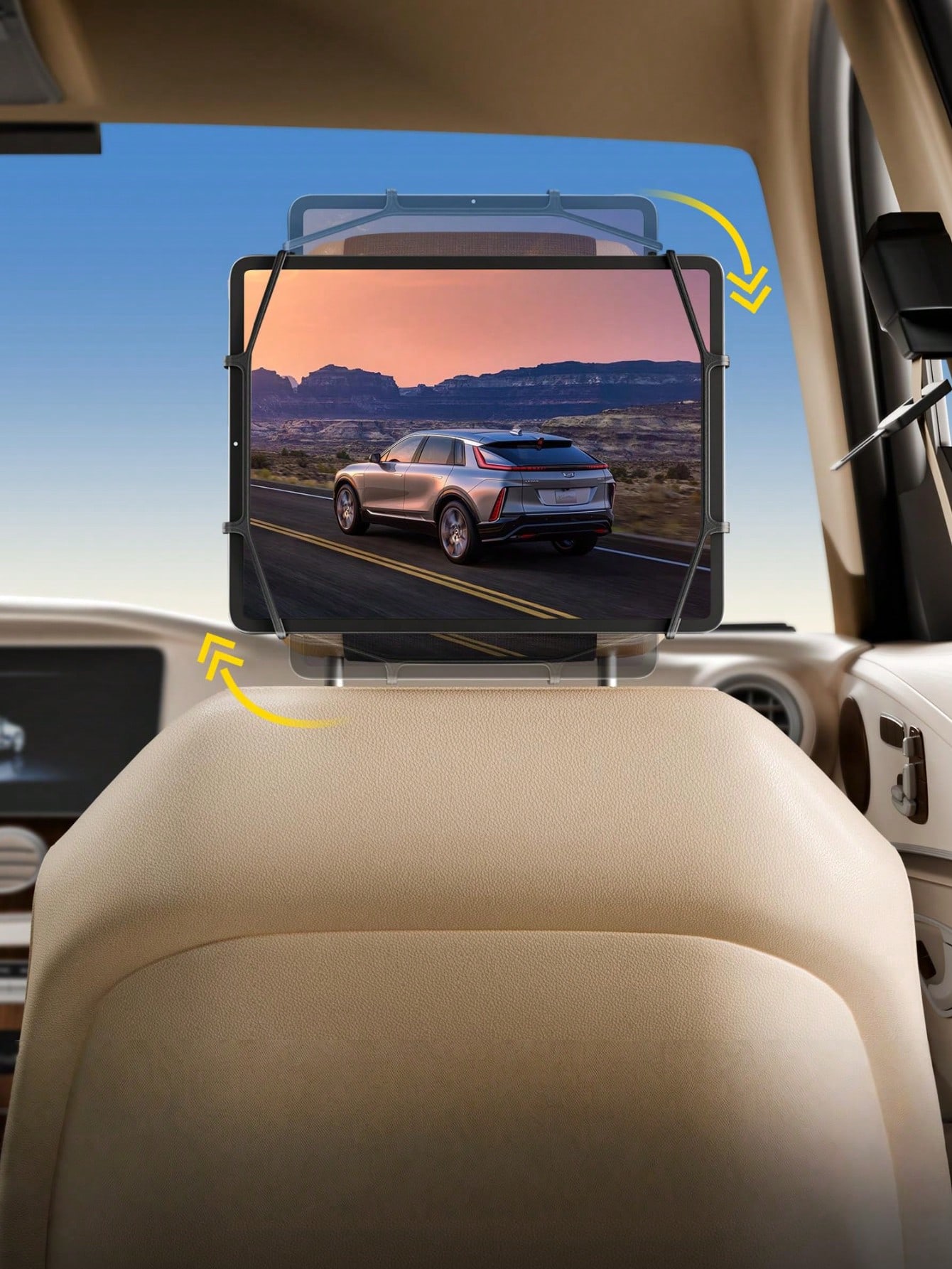 Car Headrest Tablet Holder – 3 - Gaming Console In Car recension och pris