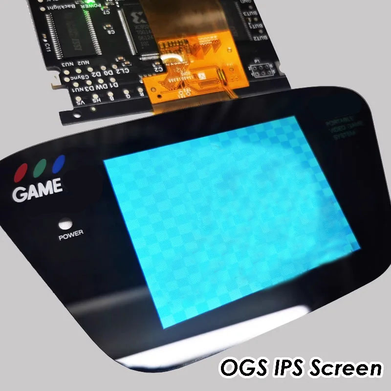 New V4.2 LCD Screen Full Fit I - Gaming Console Display recension och pris