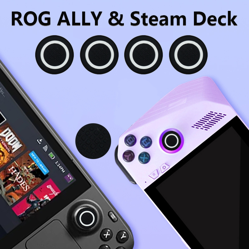 4pcs Silicone Joystick Thumb G - Gaming Console Steam Deck recension och pris