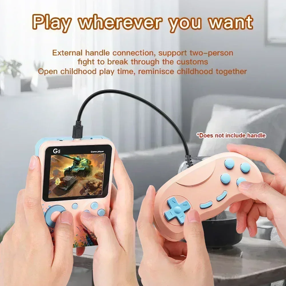 Retro G5 Portable Handheld Gam - Gaming Console Under 500 recension och pris