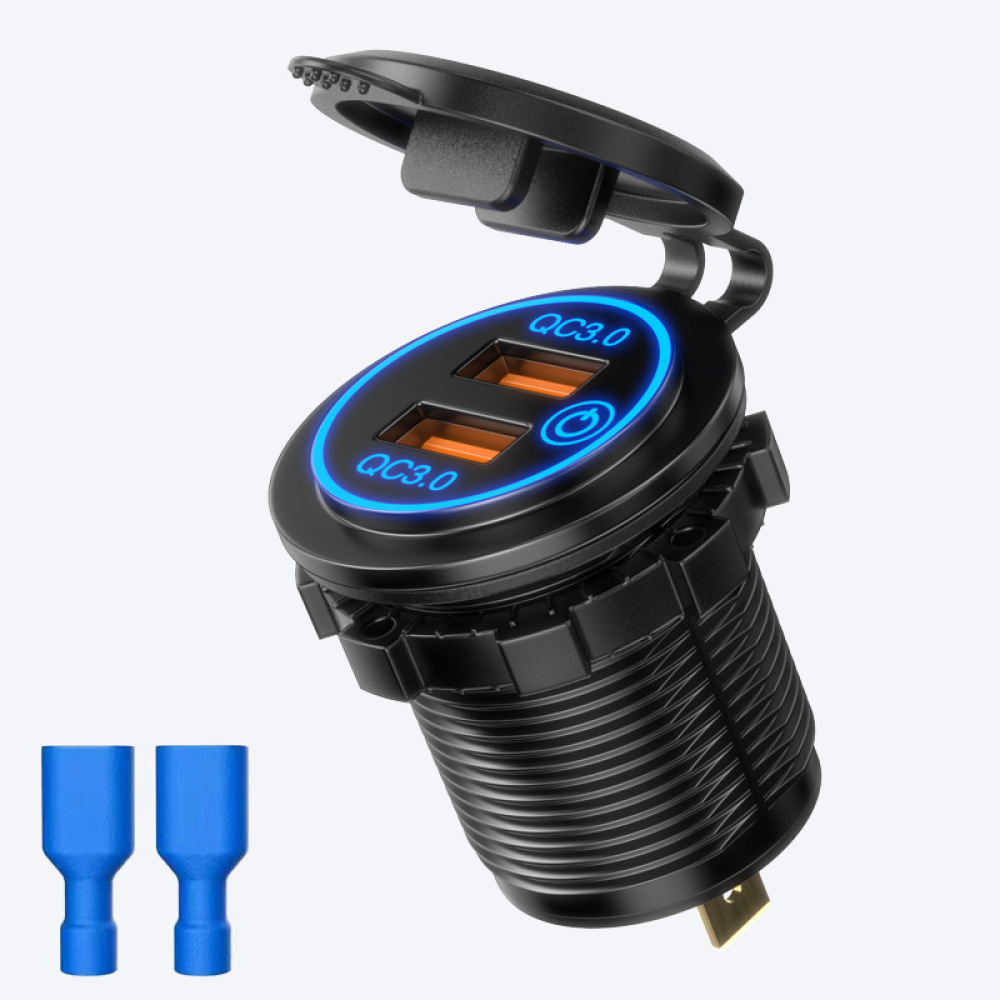 Dual USB Motorcycle Charger PD - Gaming Console In Car recension och pris