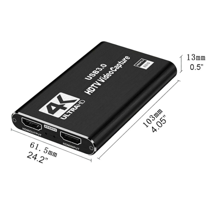 4K USB 3.0 Video Capture Card  - Gaming Console With Phone recension och pris