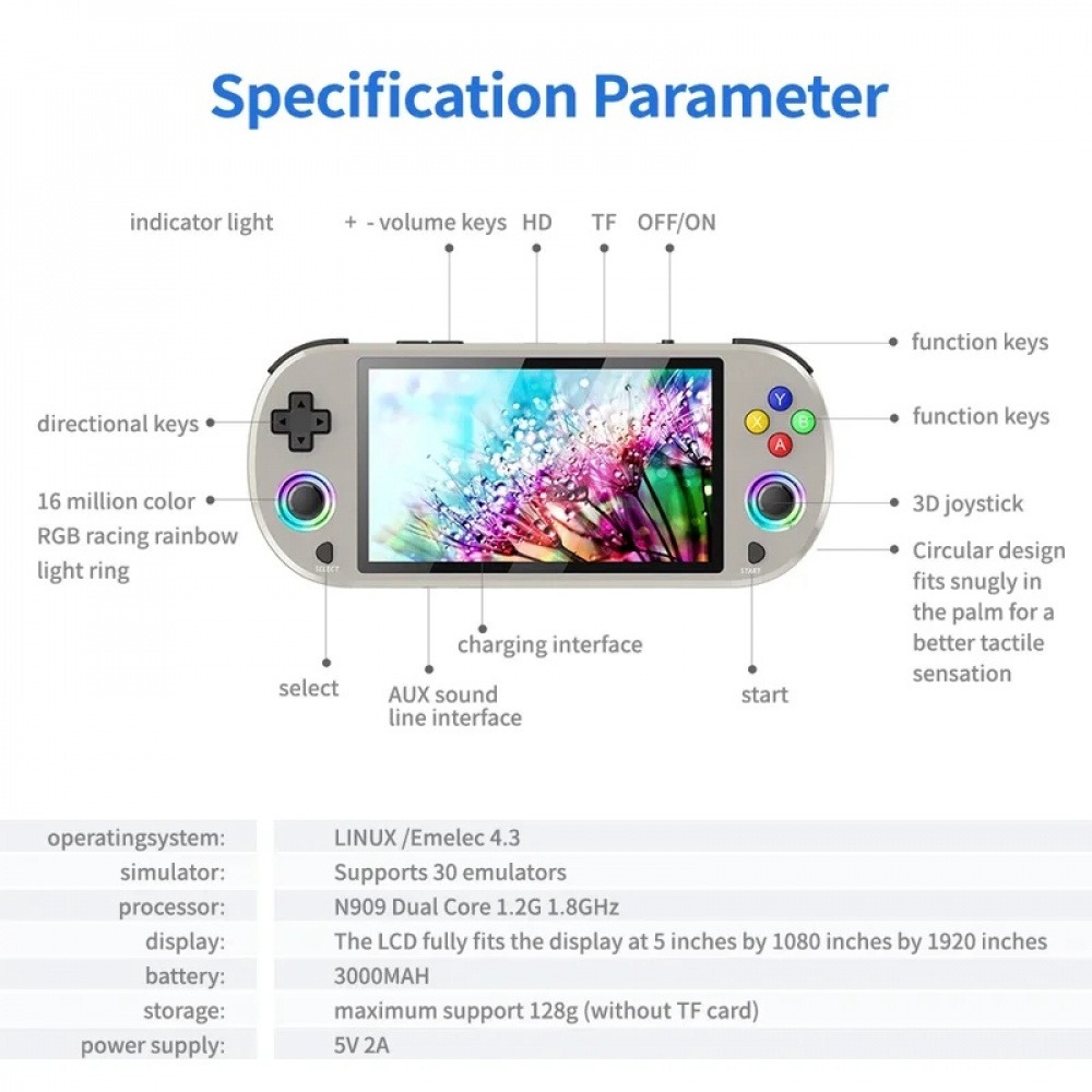 M22 Pro Retro Handheld Game Co - Gaming Console Under 500 recension och pris