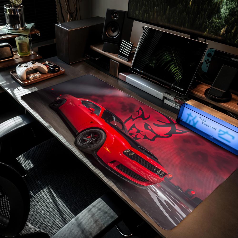 D-DodgeS Car Cool Mouse Pad XX - Gaming Console In Car recension och pris