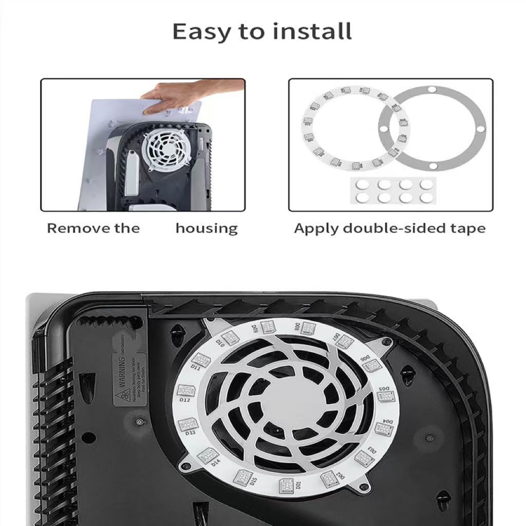 RGB LED Light Strip For PS5 Pr - Gaming Console Ps5 recension och pris