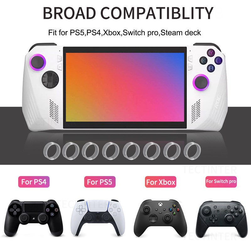 8pcs Elastic Protective Joysti - Gaming Console Steam Deck recension och pris