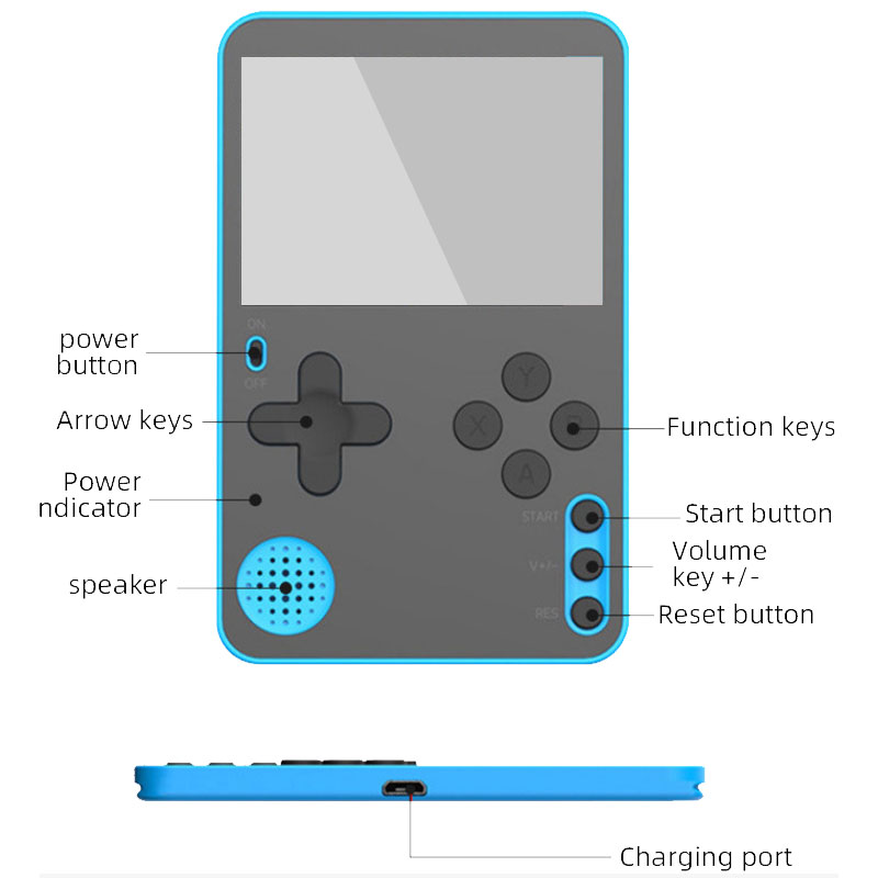 Handheld Game Console K10 Clas - Gaming Console Under 500 recension och pris