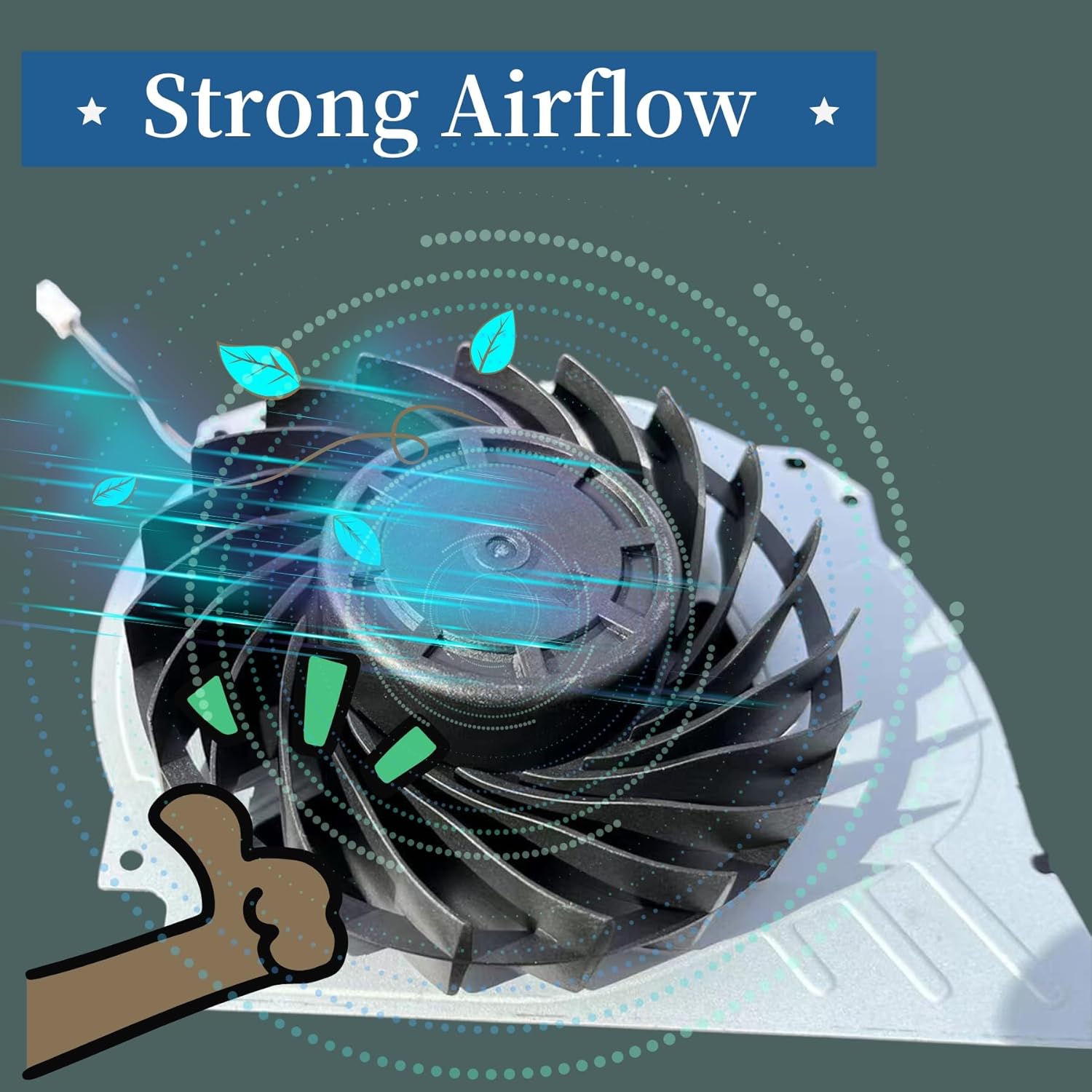 Original Inner Cooling Fan for - Gaming Console With Phone recension och pris