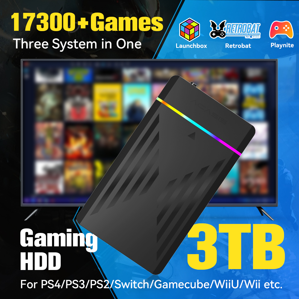 3TB Portable Gaming HDD Launch - Gaming Console In Chinese recension och pris
